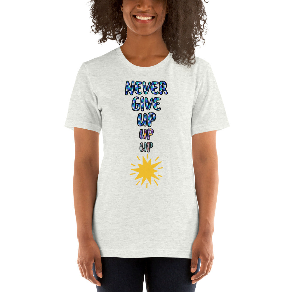 Never Give Up t-shirt