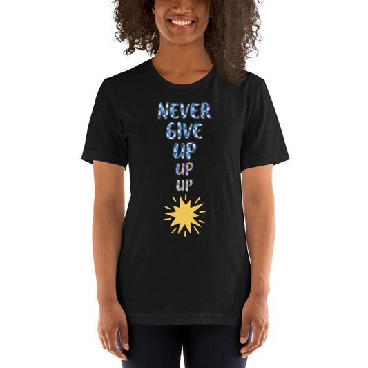 Never Give Up t-shirt