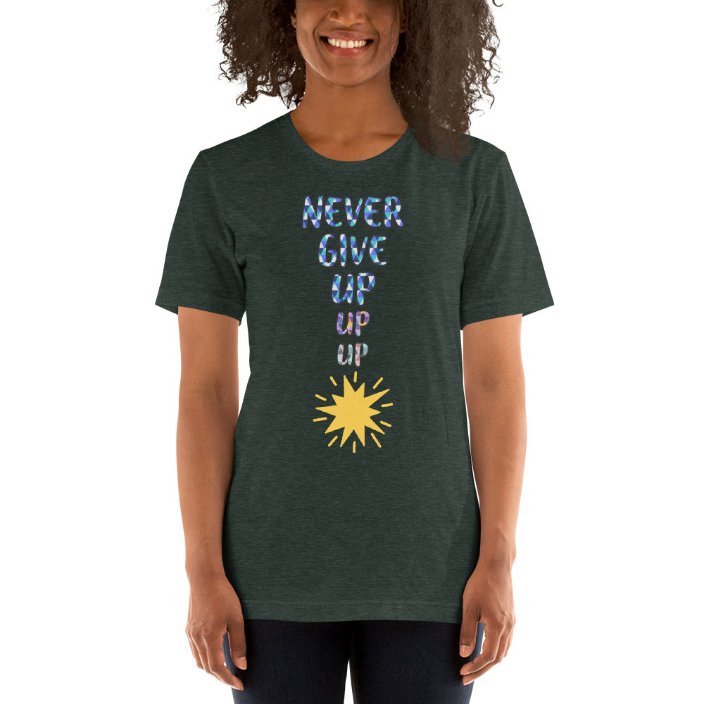 Never Give Up t-shirt