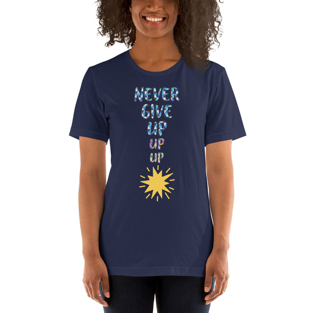 Never Give Up t-shirt